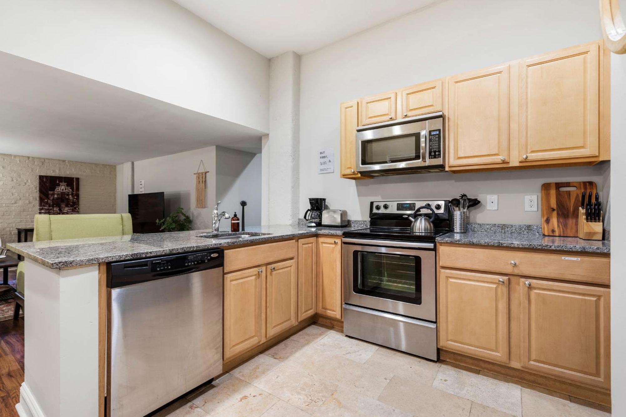 Sleeps 4! 2Br, Gym, Free Parking, Close To Major Attractions Philadelphia Luaran gambar